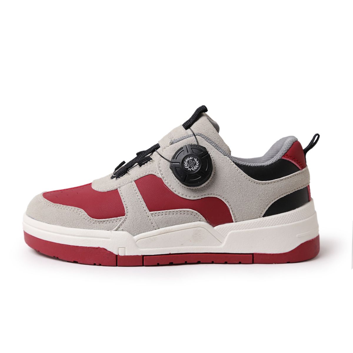 하버드슈즈 키즈(HARVARD SHOES KIDS) 넵튠 다이얼 운동화 버건디