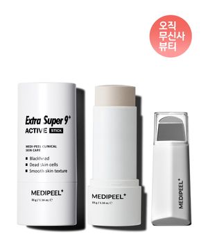 엑스트라 슈퍼9 플러스 액티브 스틱 33g + 피지 스크래퍼