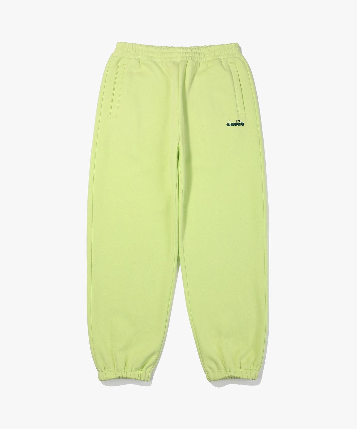 디아도라(diadora) 컴피 기모 스웻팬츠 LIME