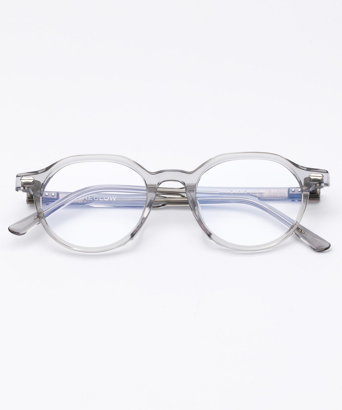 리끌로우(RECLOW) RC NEWEYE NO.2 안경 CRYSTAL GRAY