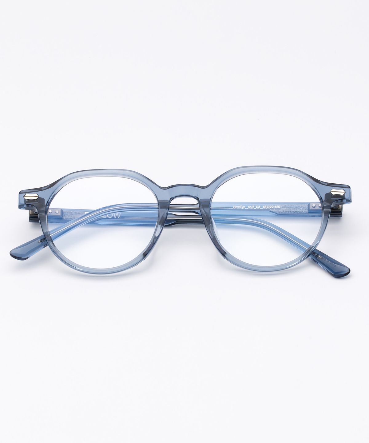 리끌로우(RECLOW) RC NEWEYE NO.2 안경 CRYSTAL BLUE