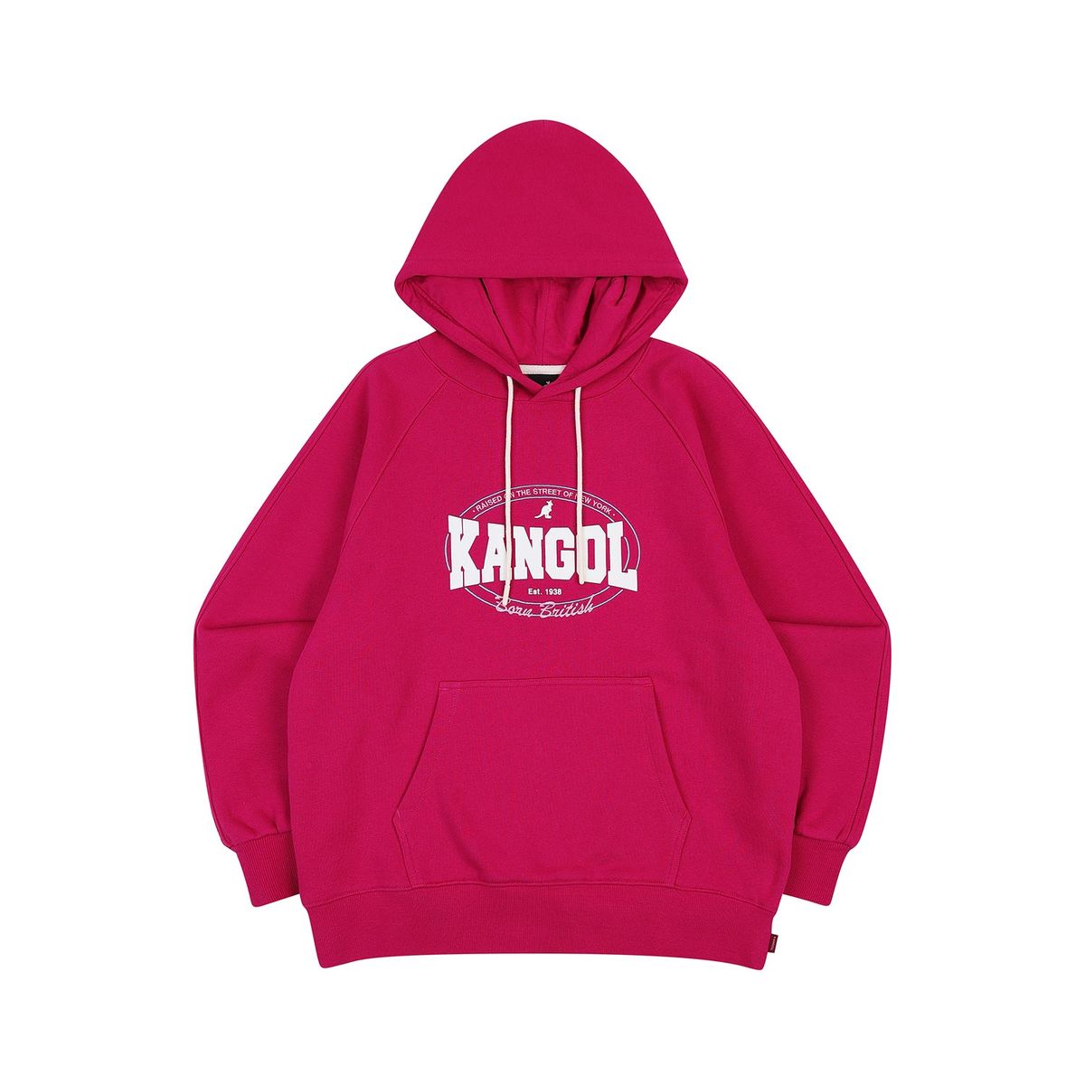 캉골(KANGOL) 우먼스 칼리지 바시티 후디 5154 버건디
