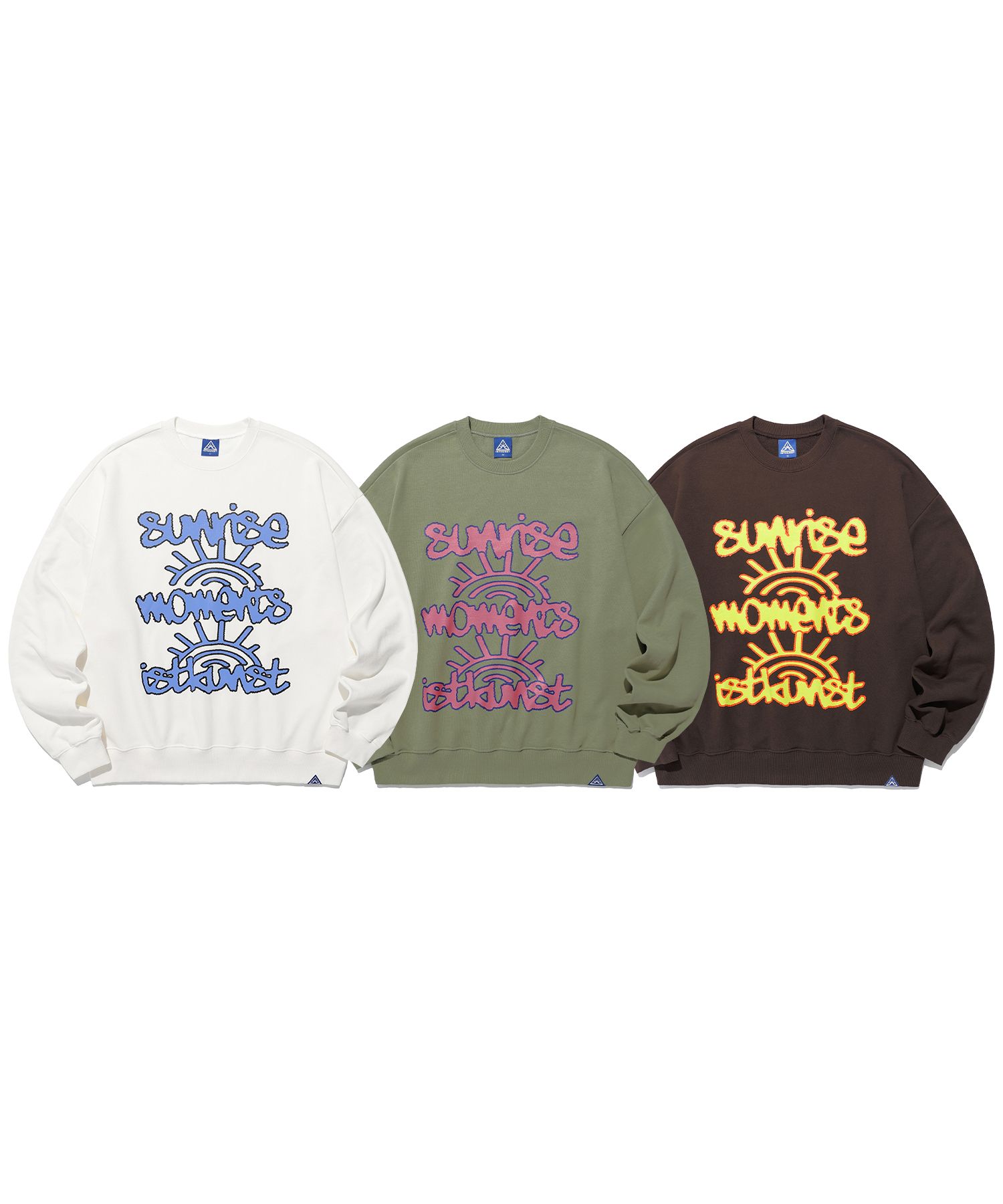 MUSINSA | ISTKUNST SUNRISE MOMENT SWEATSHIRTS_3COLOR