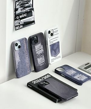 [6TYPE][데님진] 아이폰 전기종 디자인 하드케이스