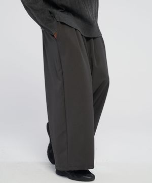 TR Baggy Wide Pants_ Charcoal