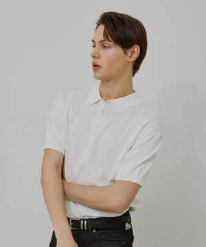 003 COTTON Collar Shirts White