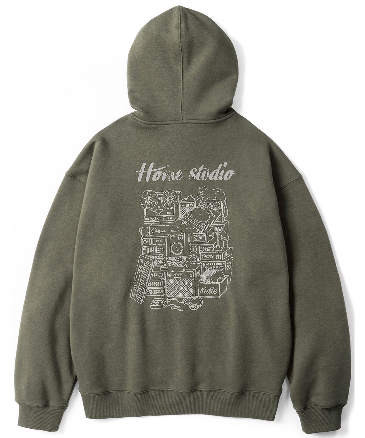쿨트(KULTE) Home studio hoody Khaki