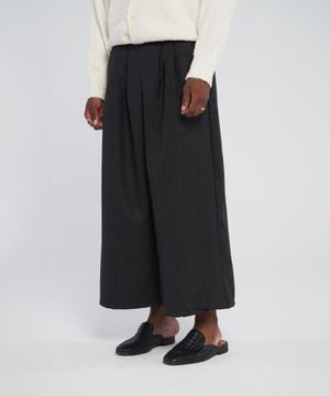 TR ST Wide Skirt Pants_Black