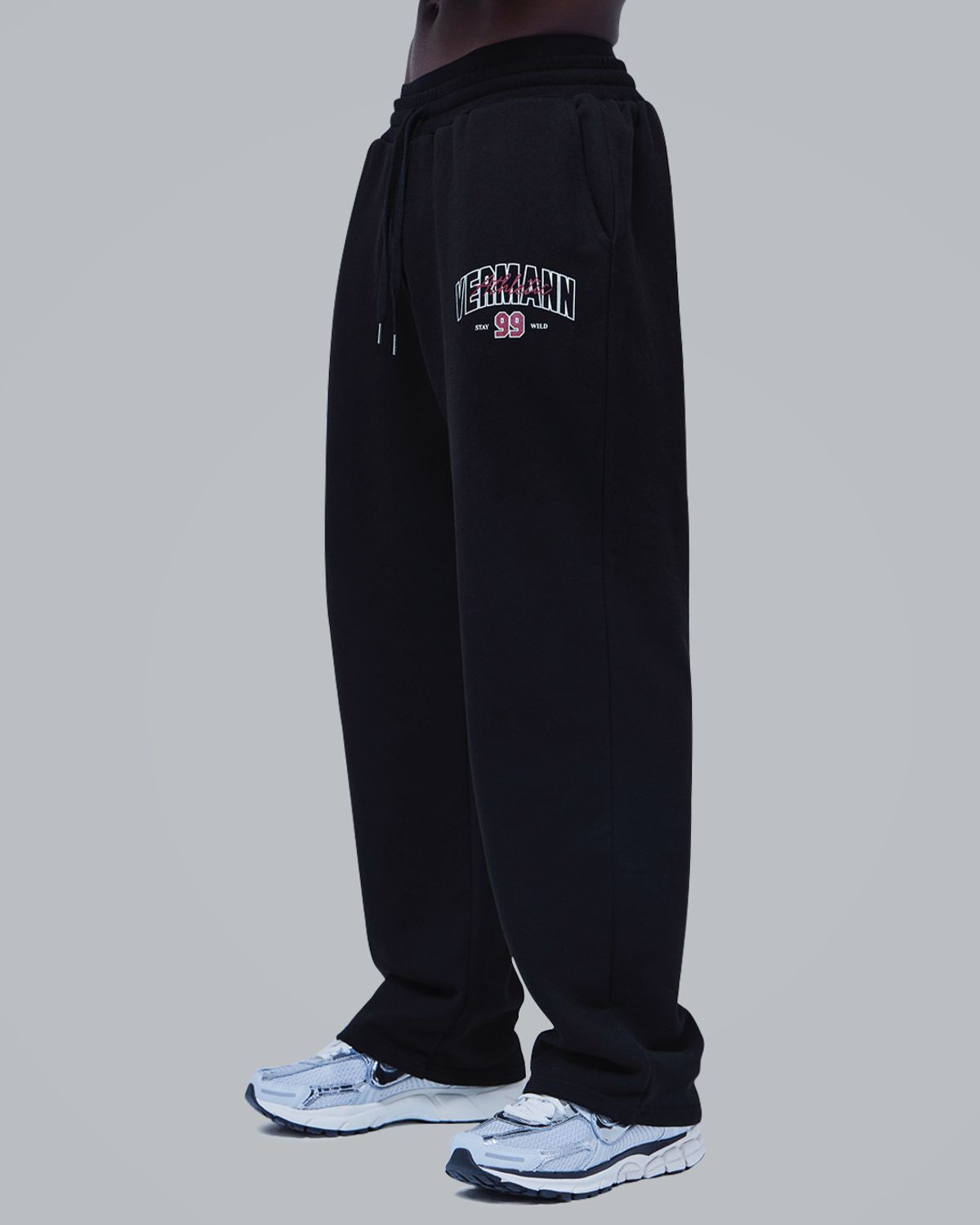 베르만 어패럴(VERMANN APPAREL) 99로고 와이드 팬츠 3colors