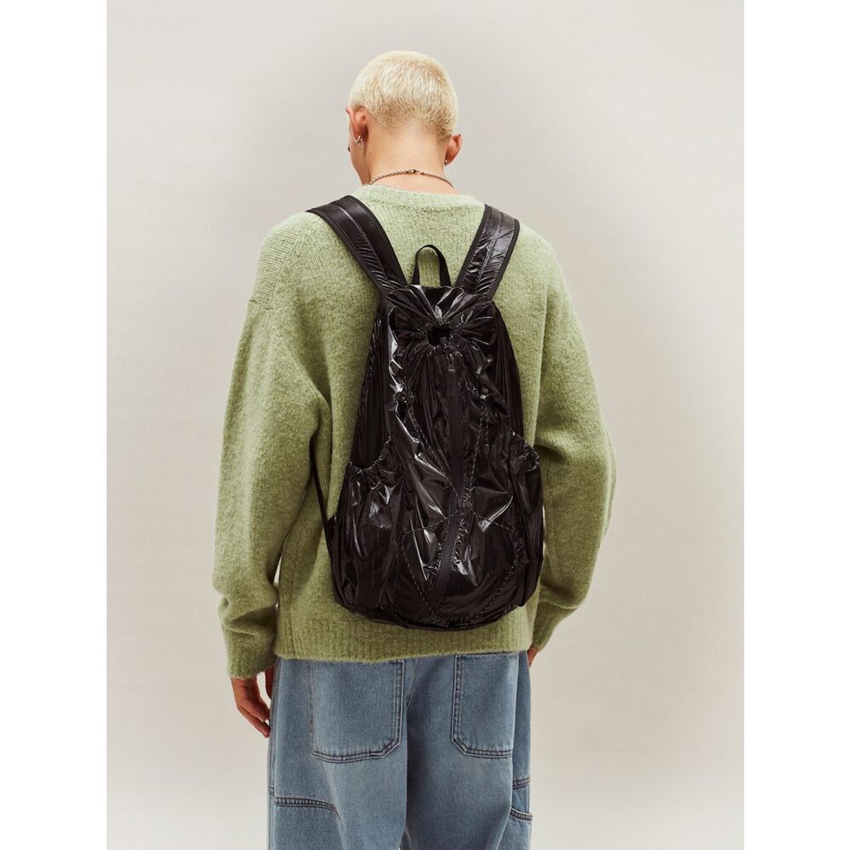 샌드 사운드(SAND SOUND) String Backpack  Black