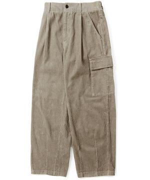 Corduroy cargo pants L.beige