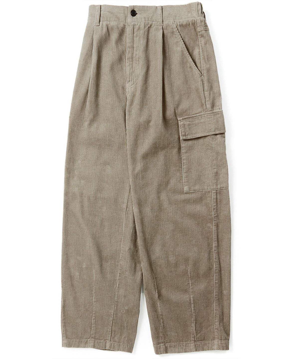 쿨트(KULTE) Corduroy cargo pants L.beige