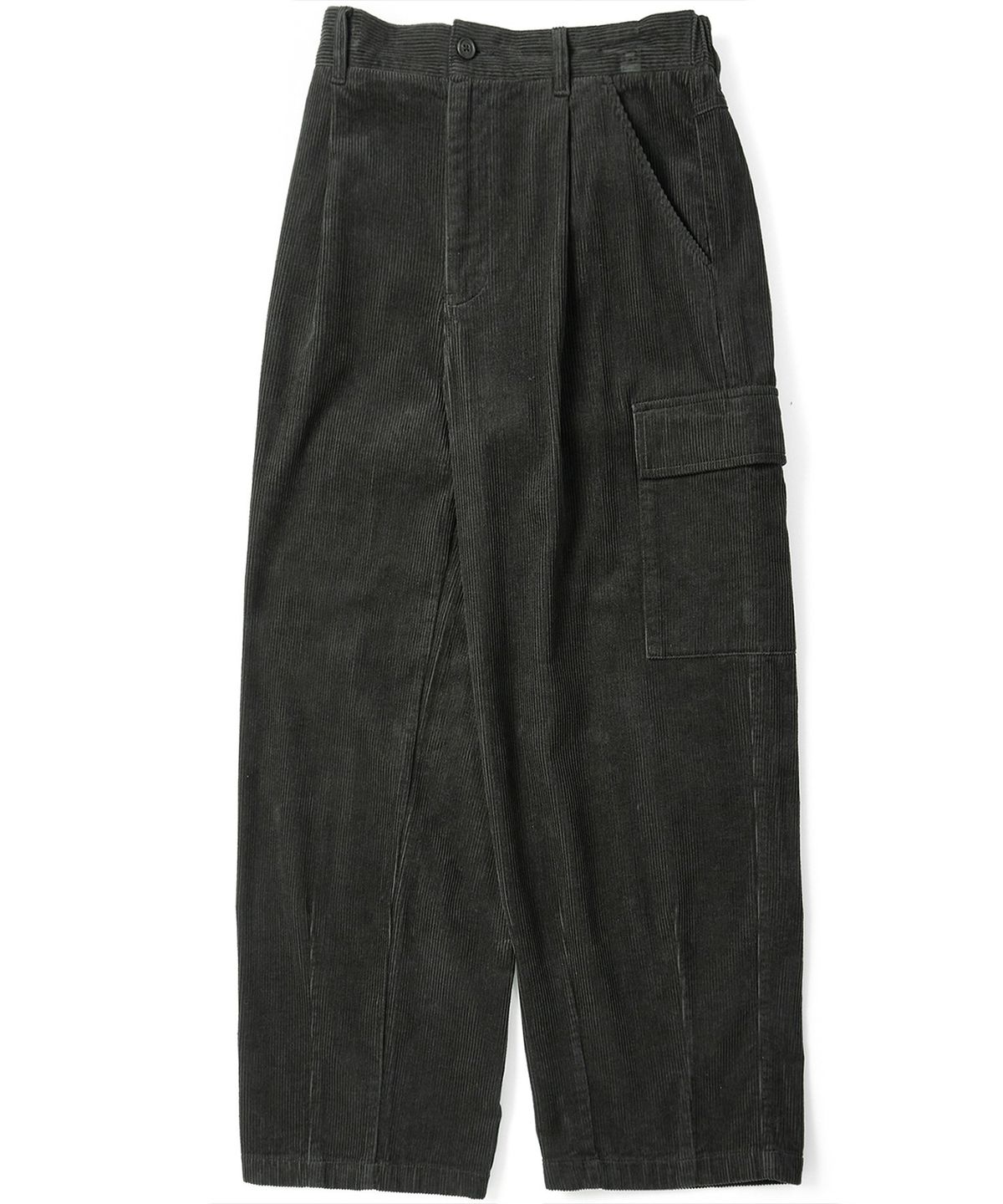 쿨트(KULTE) Corduroy cargo pants Grey