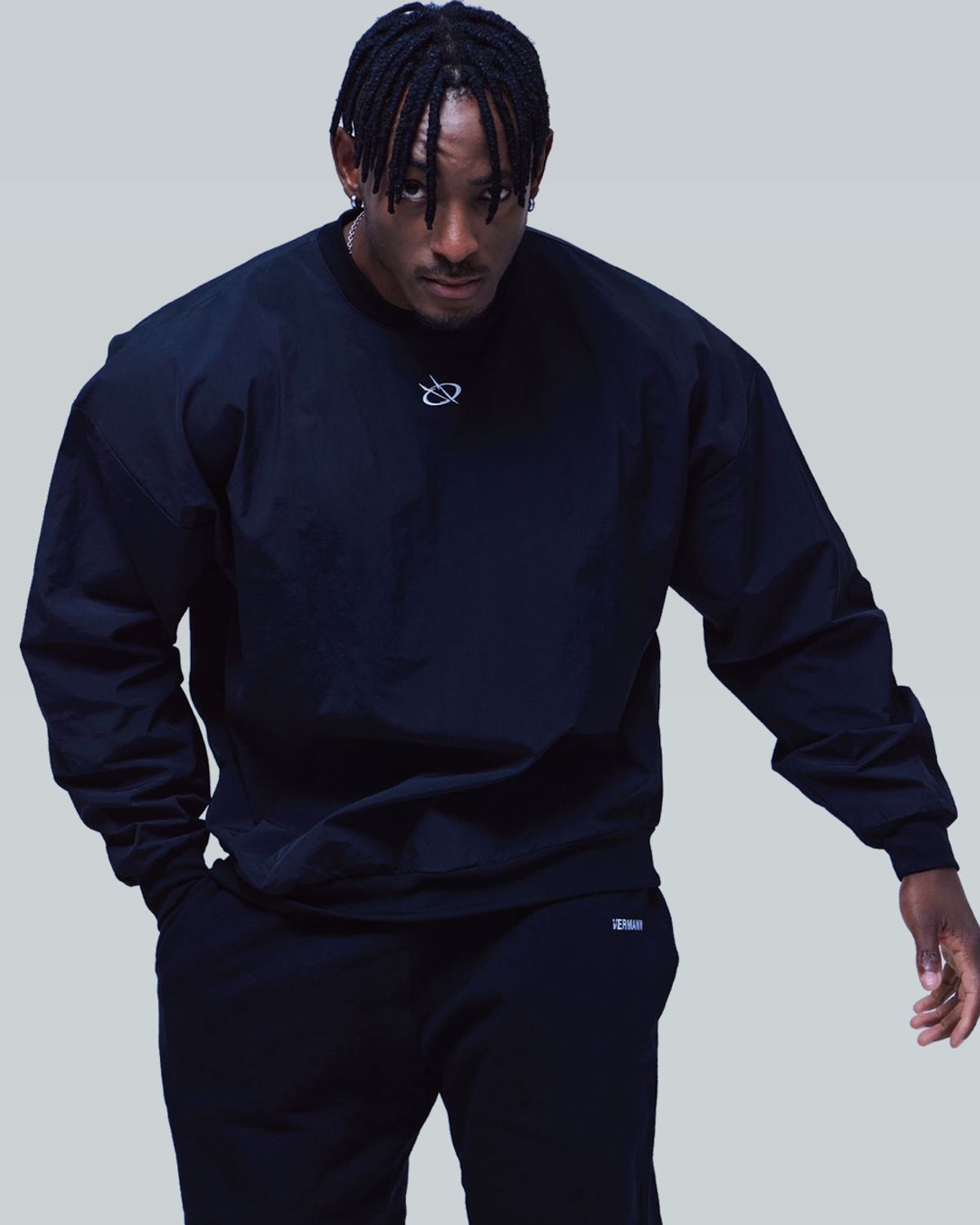 베르만 어패럴(VERMANN APPAREL) 우븐 SYMBOL 벌룬핏 맨투맨