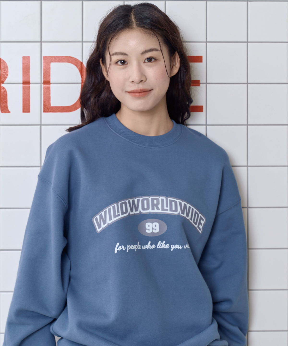 와일드락(WILDROCK) WWW 아치로고 맨투맨