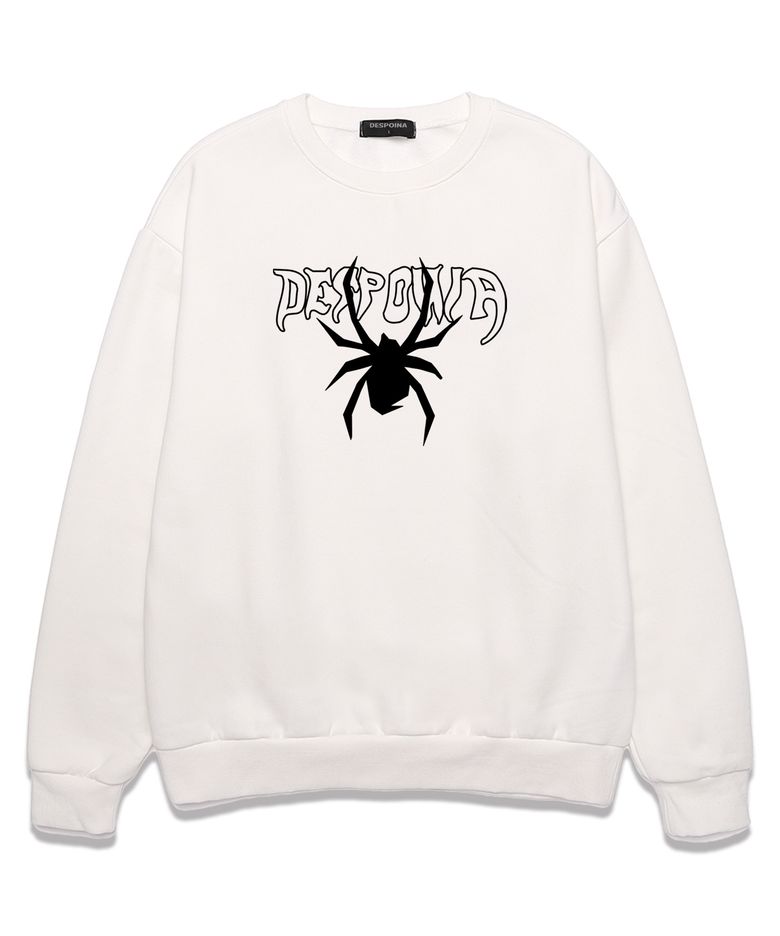 [F/W신상할인] Spider logo 맨투맨 (DLS012) 화이트