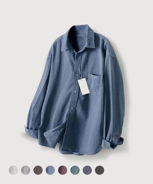 피그먼트 다잉 오버 셔츠_8Color