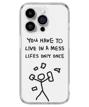 [Just play] 아이폰 전기종 디자인 젤하드케이스 노워크