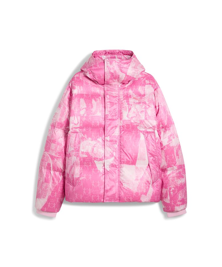 푸마 x 키드수퍼 MMQ AOP Puffer Jacket - 펄 핑크 / 626704-71
