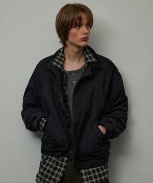 스택 피쉬테일 헌팅 코튼 재킷