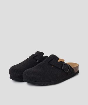 (WOMEN) 펠트 소재 코르크 크로그  블랙 (HH49K2C165)