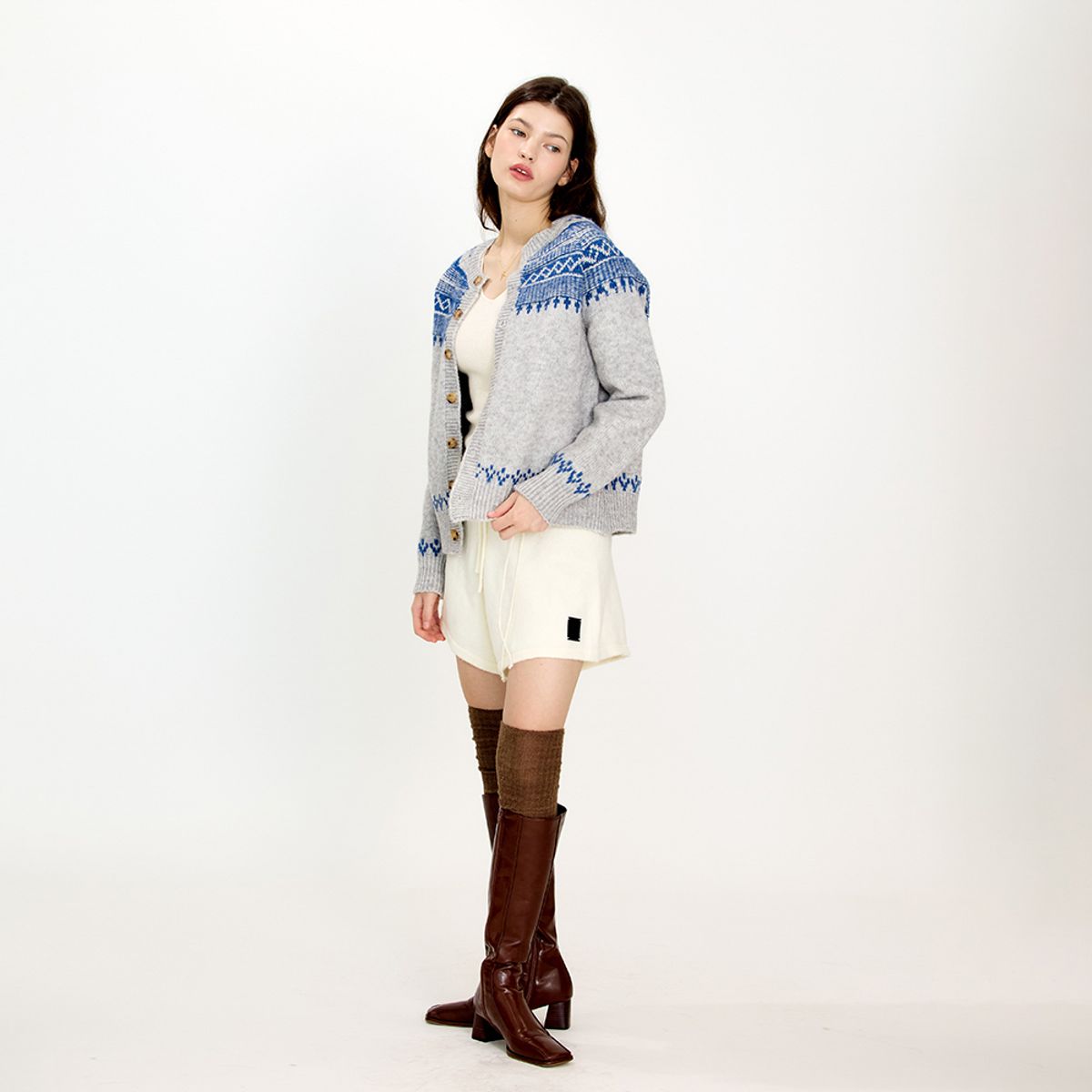 에이앤레이(AEIREI) AR_Casual knit short pants_4color