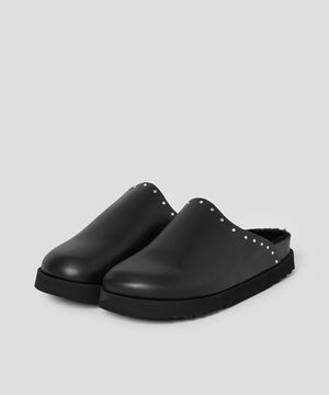 (WOMEN) 스터드 장식 코르크 크로그  블랙 (HH49K2C185)