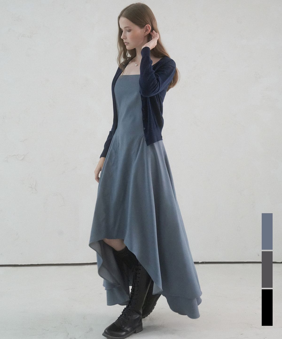 비바셔스(VIVACIOUS) Sleeveless Maxi Dress - 3COL