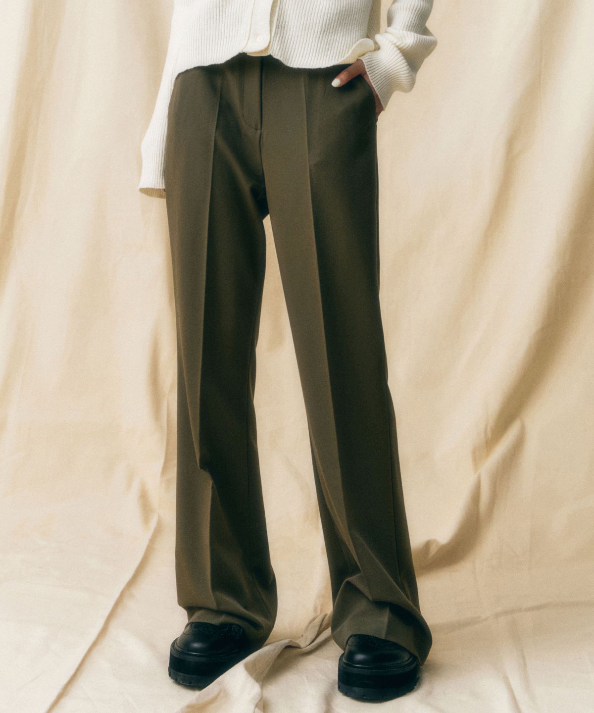 비바셔스(VIVACIOUS) Gentle Bootscut Pants_3COL
