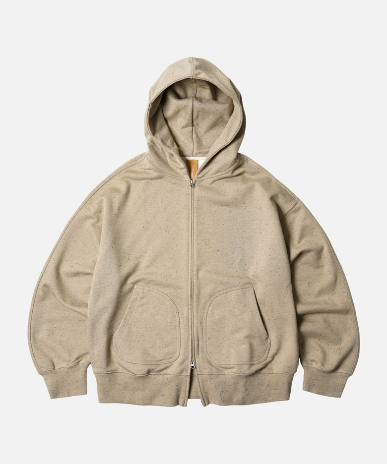 OG BOCACI HEAVYWEIGHT HOOD ZIP UP PARKA _ BEIGE