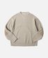 PATCH ROUND PULLOVER KNIT _ OATMEAL