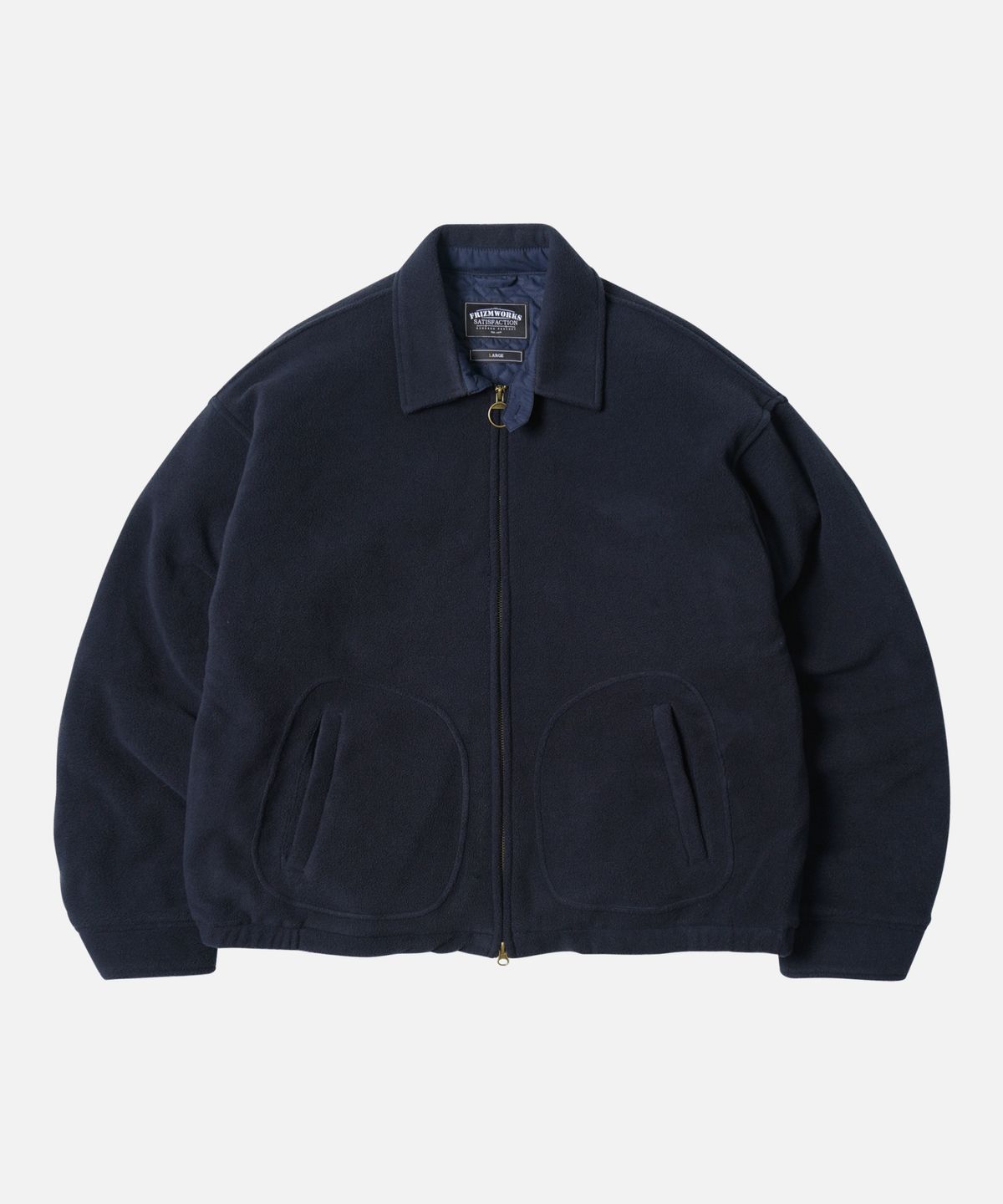 프리즘웍스(FRIZMWORKS) FLEECE DRIZZLER JACKET _ NAVY