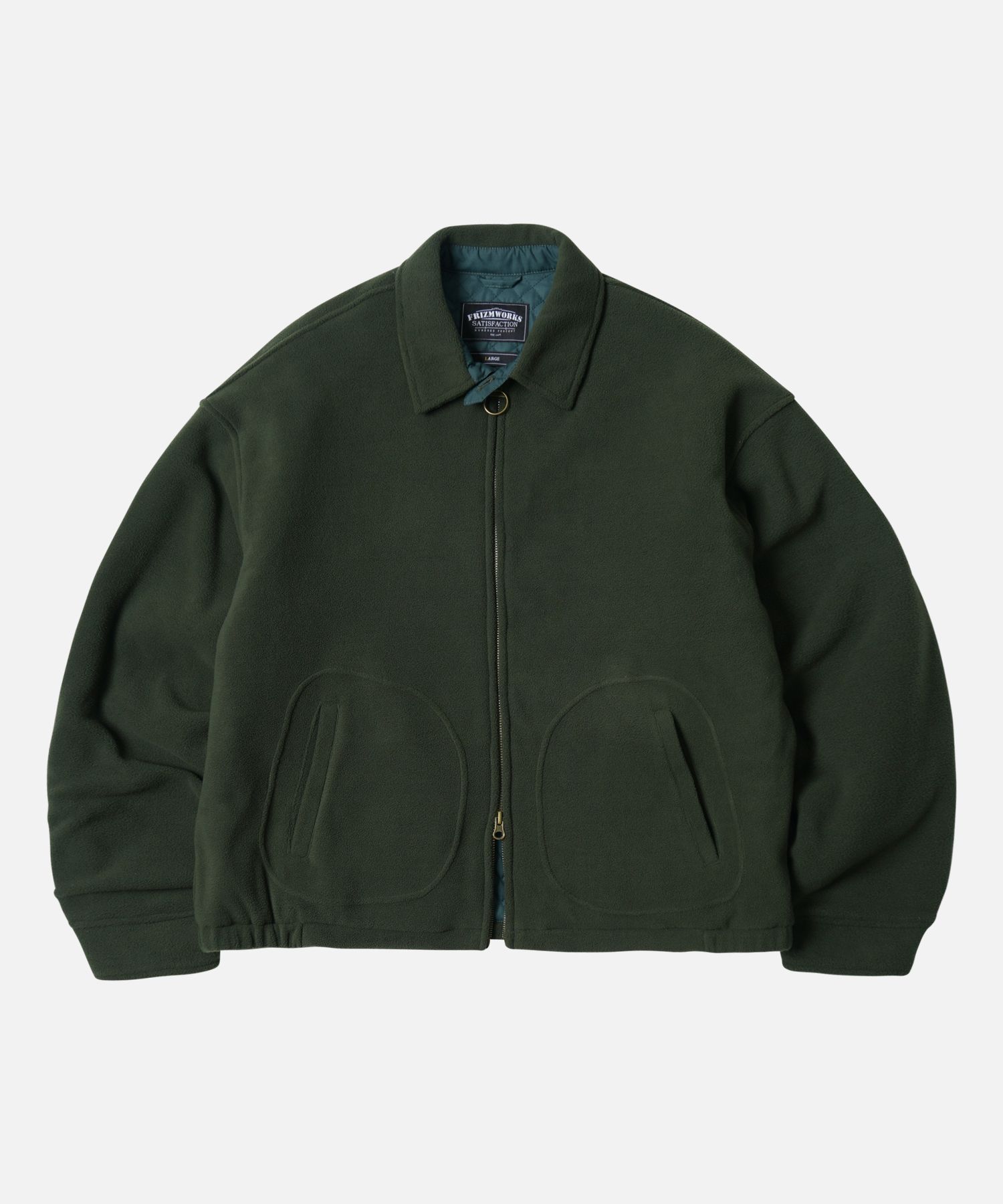 3Ｂ MUSINSA公式 | FRIZMWORKS FLEECE DRIZZLER JACKET _ DARK GREEN