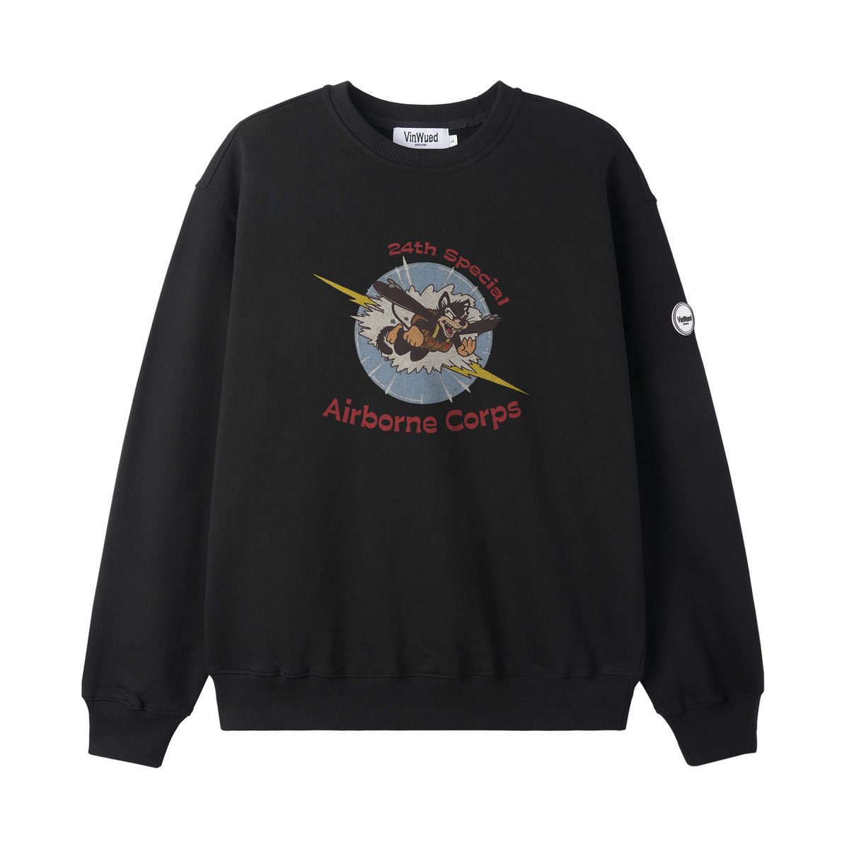 빈웨드(VINWUED) 24th Airborne Corps 에어본 콥스 스웨트셔츠 ACB-24