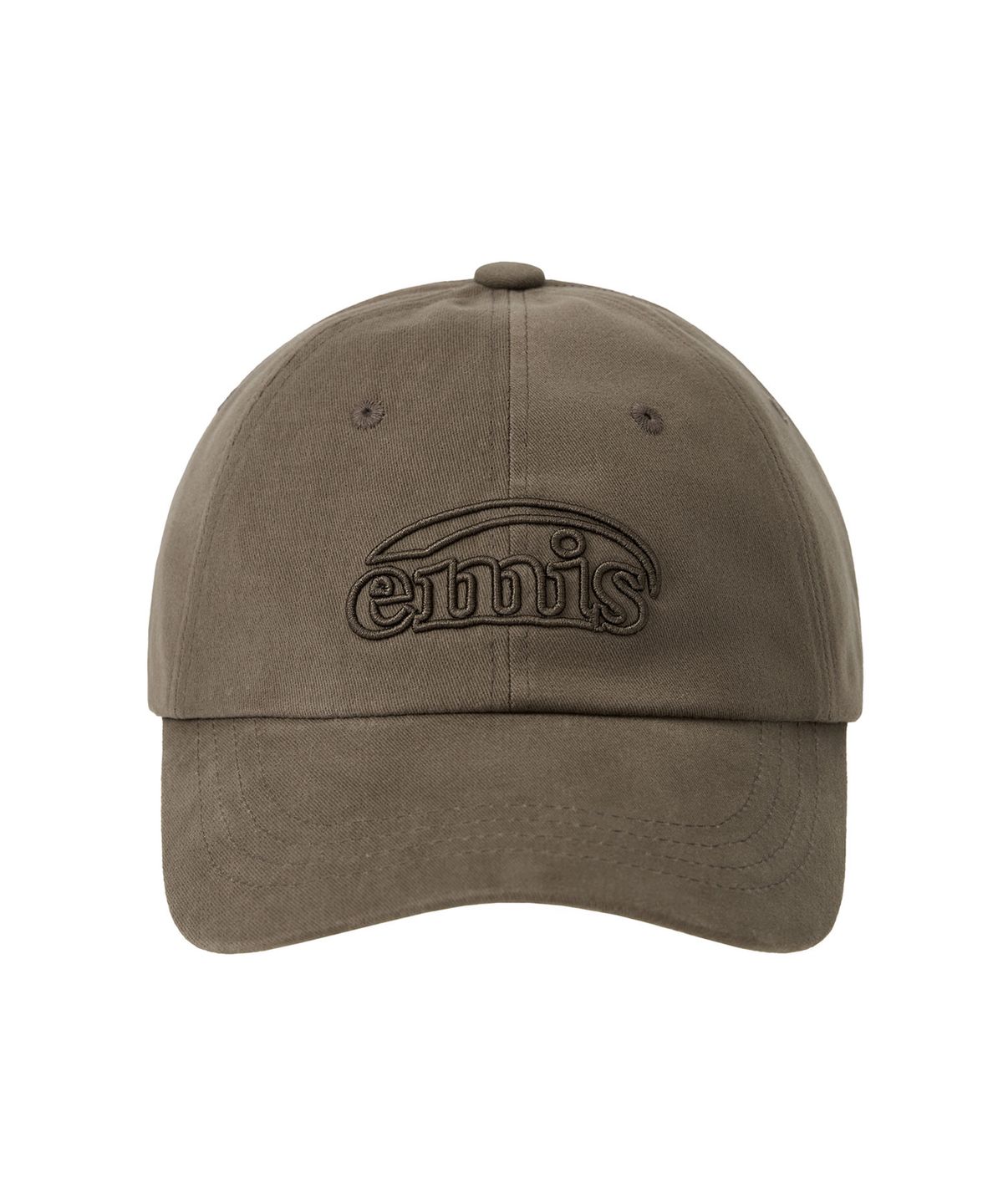 이미스(EMIS) COTTON BRUSHED BALL CAP-BROWN