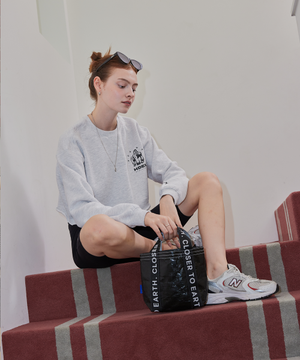 TARPAULIN BAG MINI -  BLACK