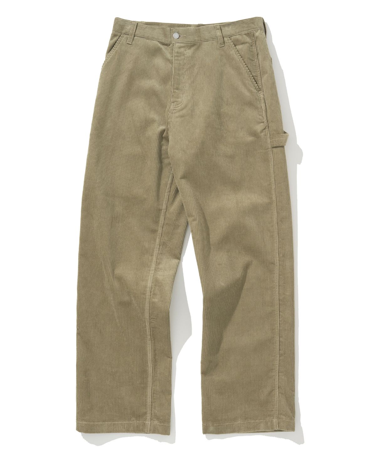 유니폼브릿지(UNIFORM BRIDGE) AE corduroy carpenter pants beige