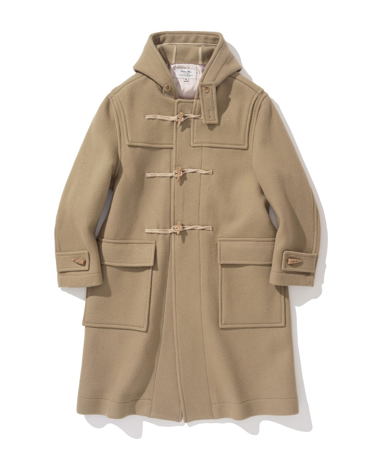 유니폼브릿지(UNIFORM BRIDGE) wool duffle coat beige