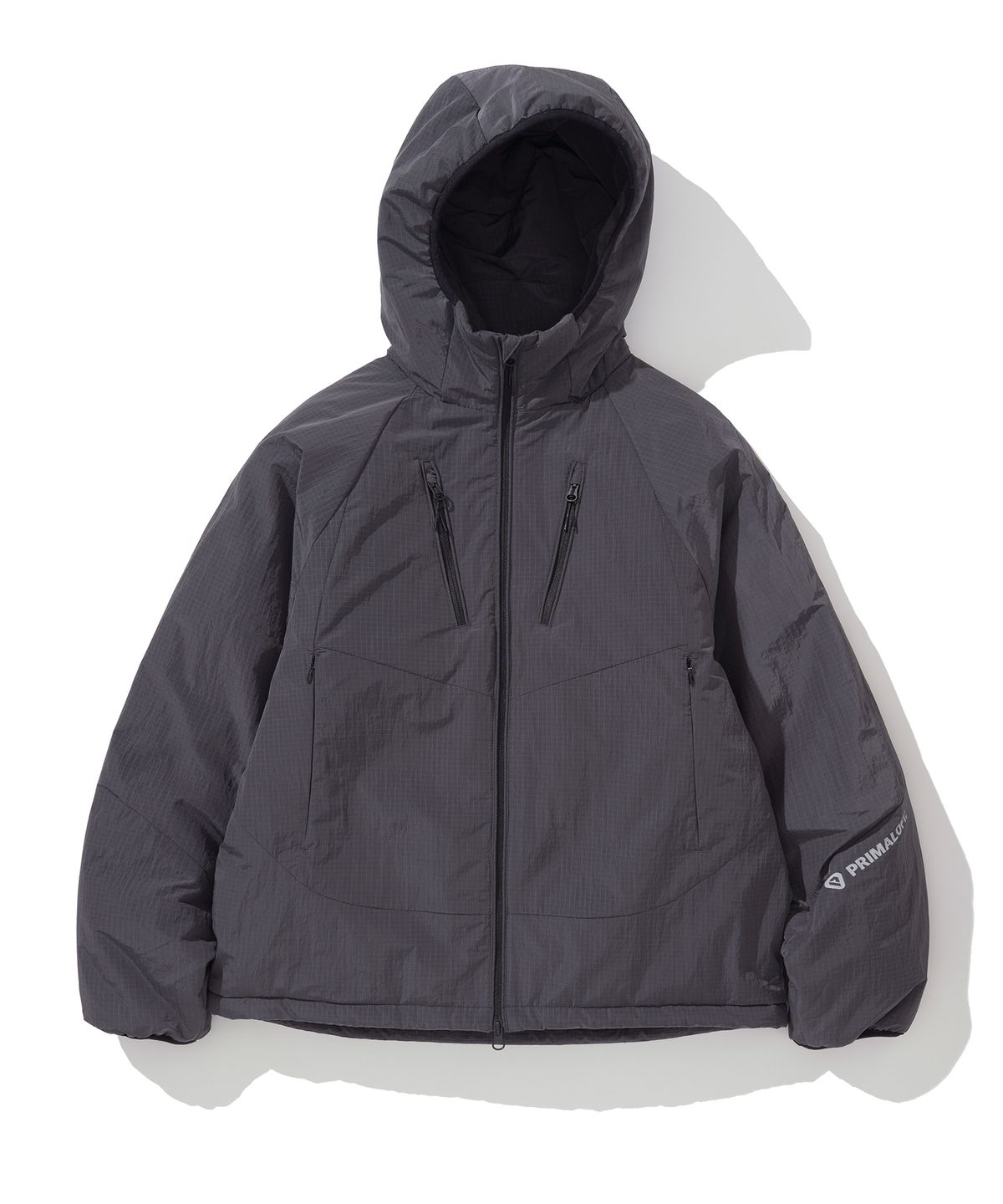 유니폼브릿지(UNIFORM BRIDGE) primaloft hood jacket charcoal