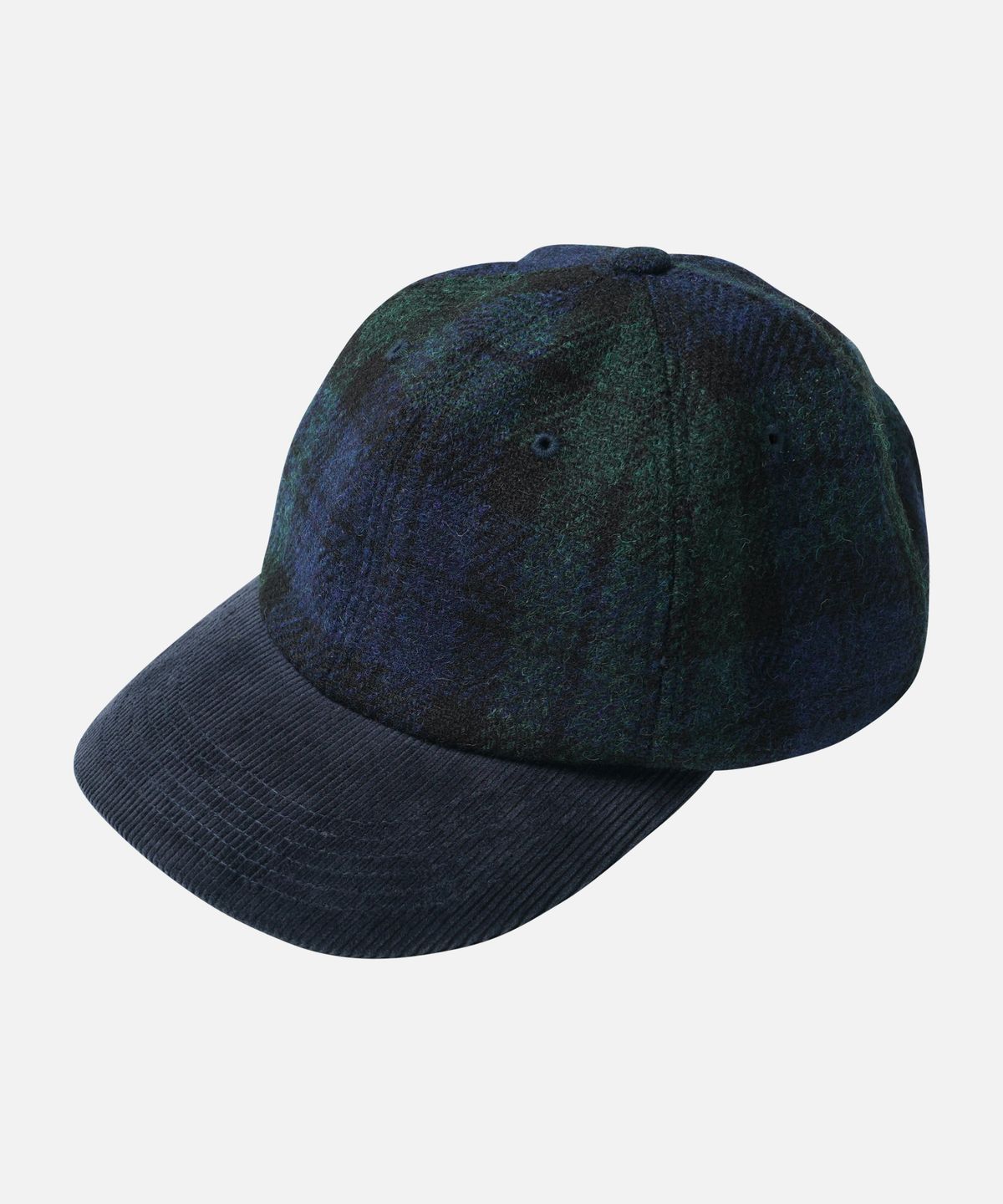 프리즘웍스(FRIZMWORKS) HARRISTWEED BALL CAP _ BLACK WATCH