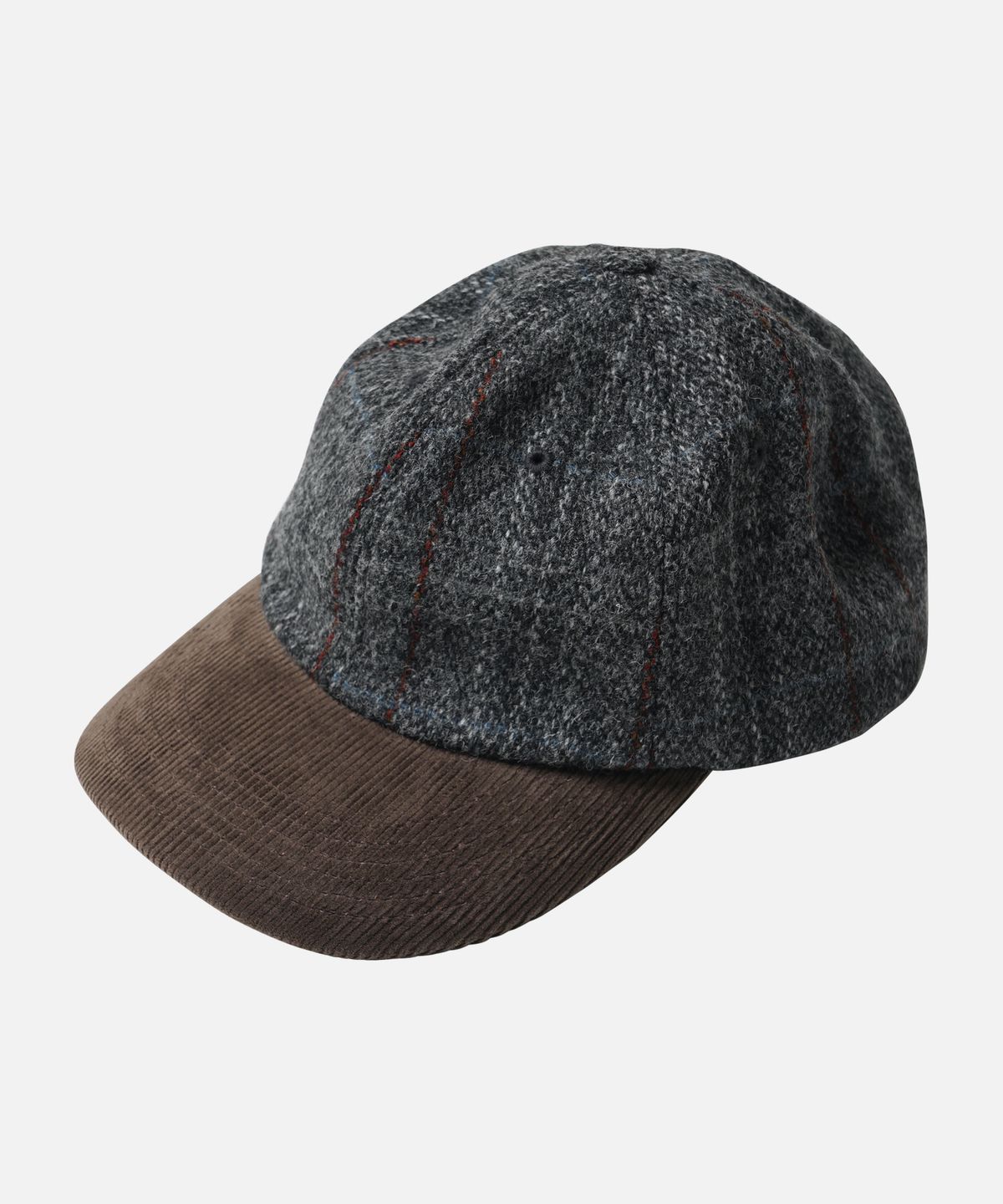 프리즘웍스(FRIZMWORKS) HARRISTWEED BALL CAP _ GRAY