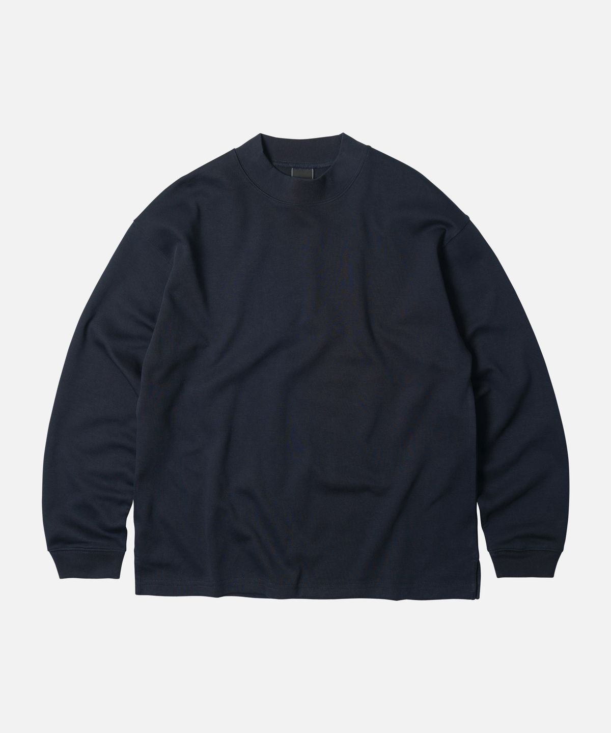 프리즘웍스(FRIZMWORKS) REGULAR MOCK NECK TEE _ NAVY