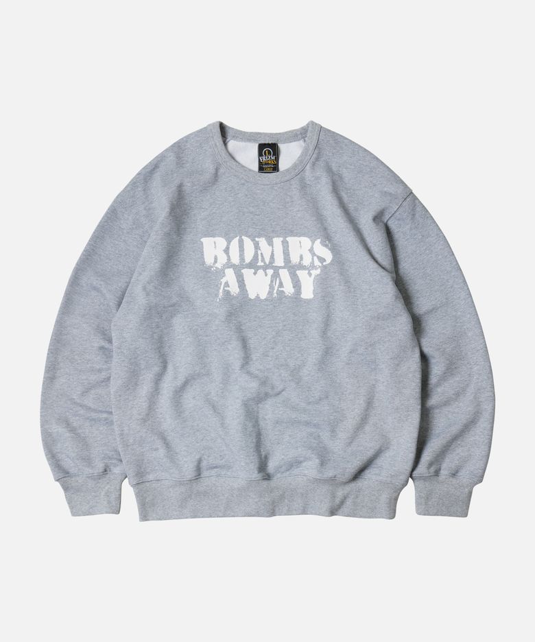 BOMBS AWAY SWEATSHIRT _ GRAY