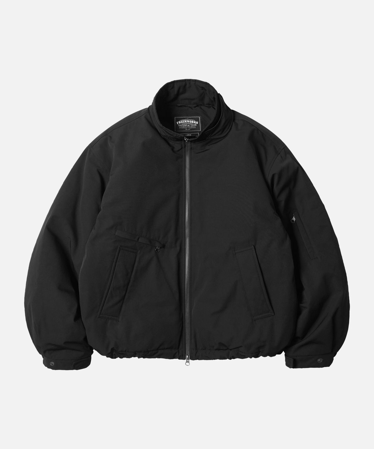 프리즘웍스(FRIZMWORKS) INSULATED TANKER JACKET _ BLACK