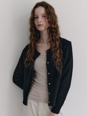 플레인 니트 가디건 5colors