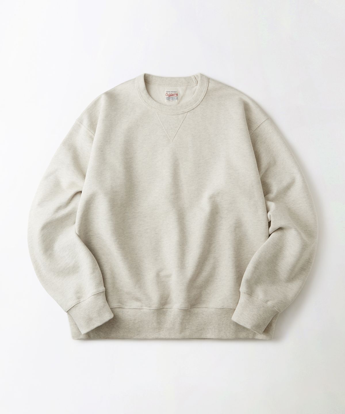 아웃스탠딩(OUTSTANDING) AUTHENTIC COMFORT SWEAT_1%OATMEAL