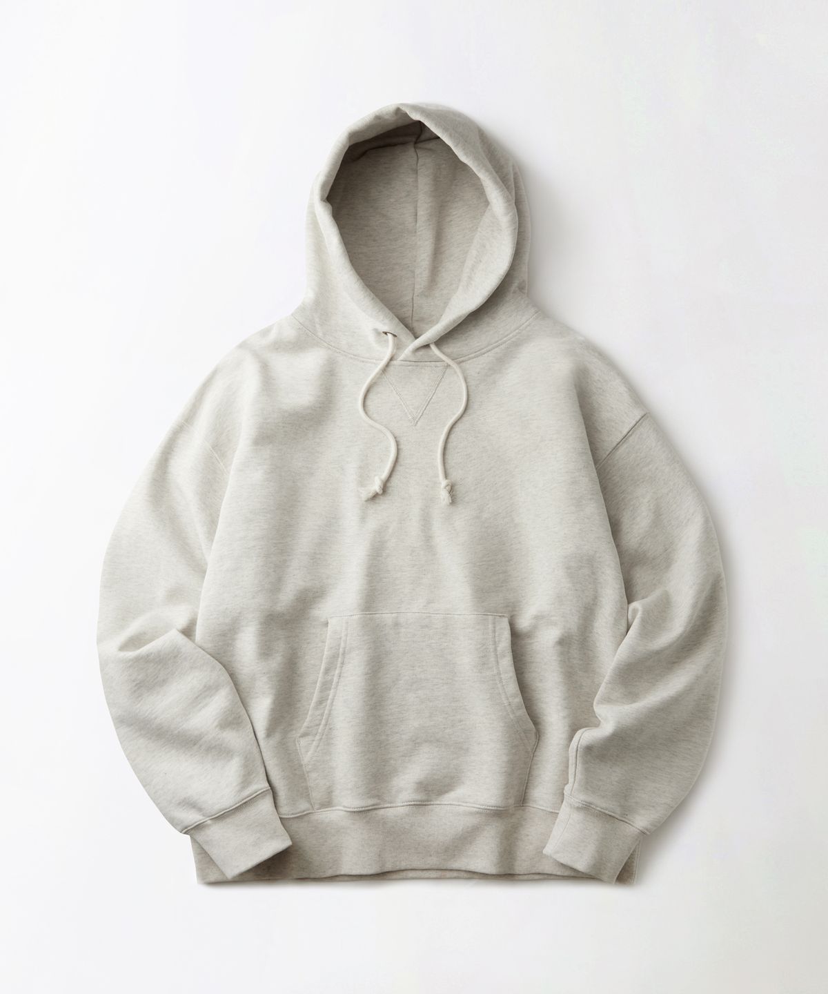 아웃스탠딩(OUTSTANDING) AUTHENTIC COMFORT HOOD SWEAT_1%OATMEAL