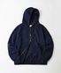 AUTHENTIC COMFORT HOOD ZIP SWEAT_NAVY