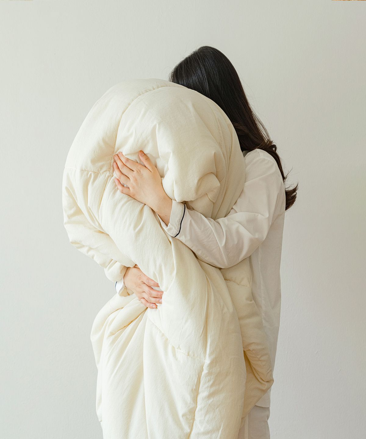 바자르(BAZAAR) 슬립워싱 순면 광목 사계절 차렵이불(SS/Q/K) -2컬러