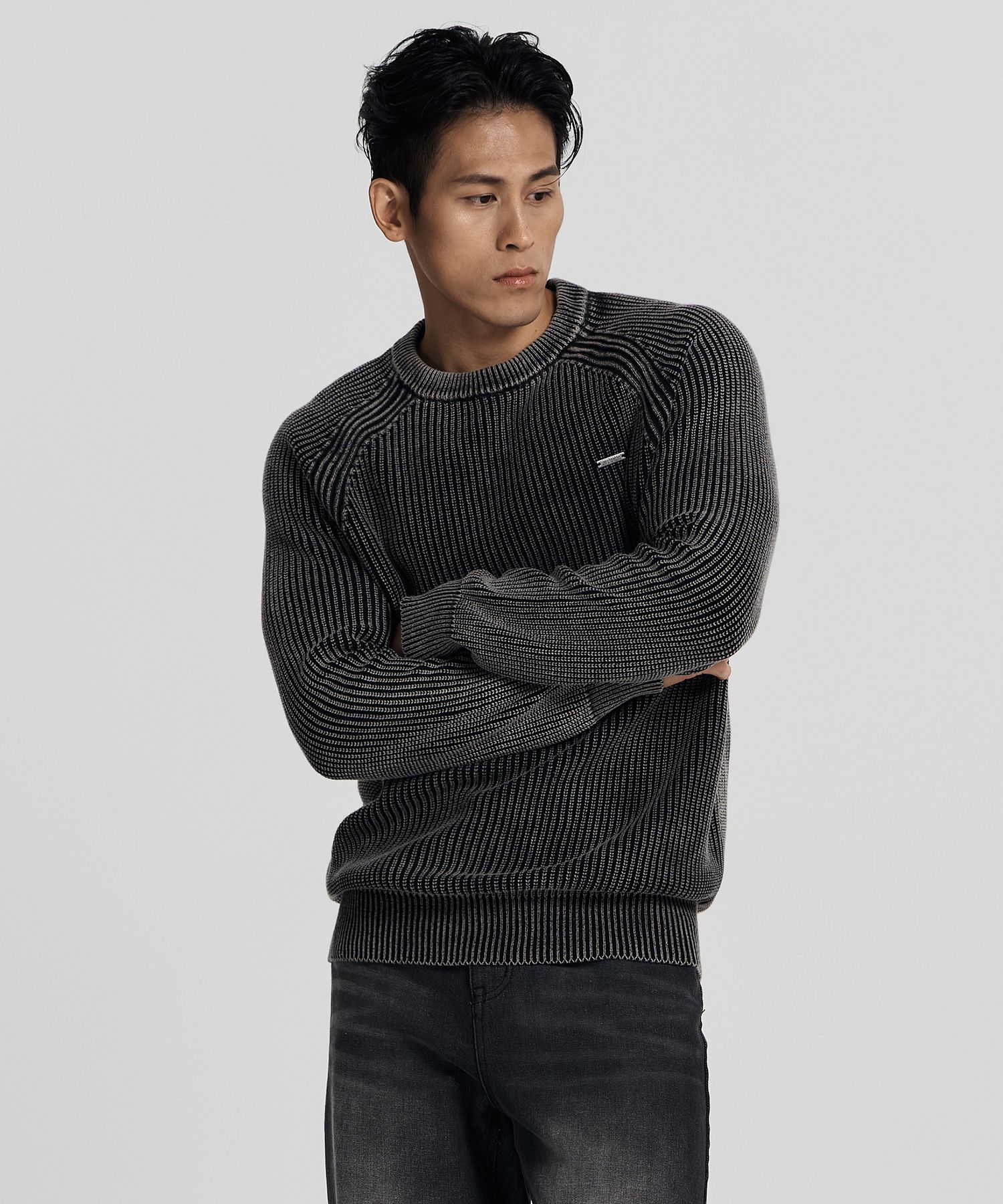 エイチデックス　クラシックマッスルフィットニット　セーター エイチデックス クラシックマッスルフィットニット セーター MUSINSA